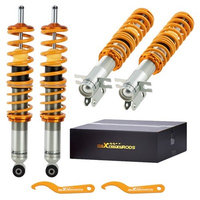 Gewindefahrwerk for VW Golf 1 Jetta 1 Scirocco MK1 MK2 1982-1989 Vorne+hinten