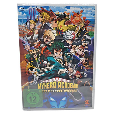 My Hero Academia The Movie World Heroes Mission Kenji Nagasaki DVD Bakugo Shoto