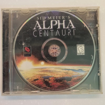 Sid Meier's Alpha Centauri PC 1999 EA Disc with Case