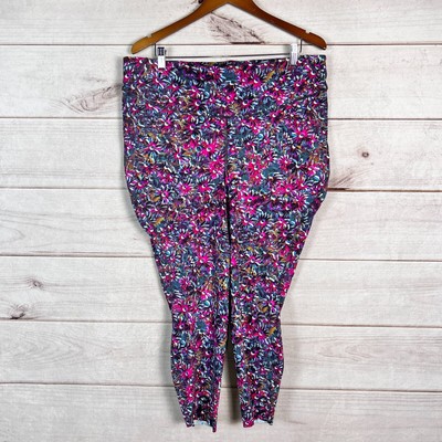 Lululemon The Base Pace High-Rise Tight 25'' Womens Legging Sz 20 Floral Workout
