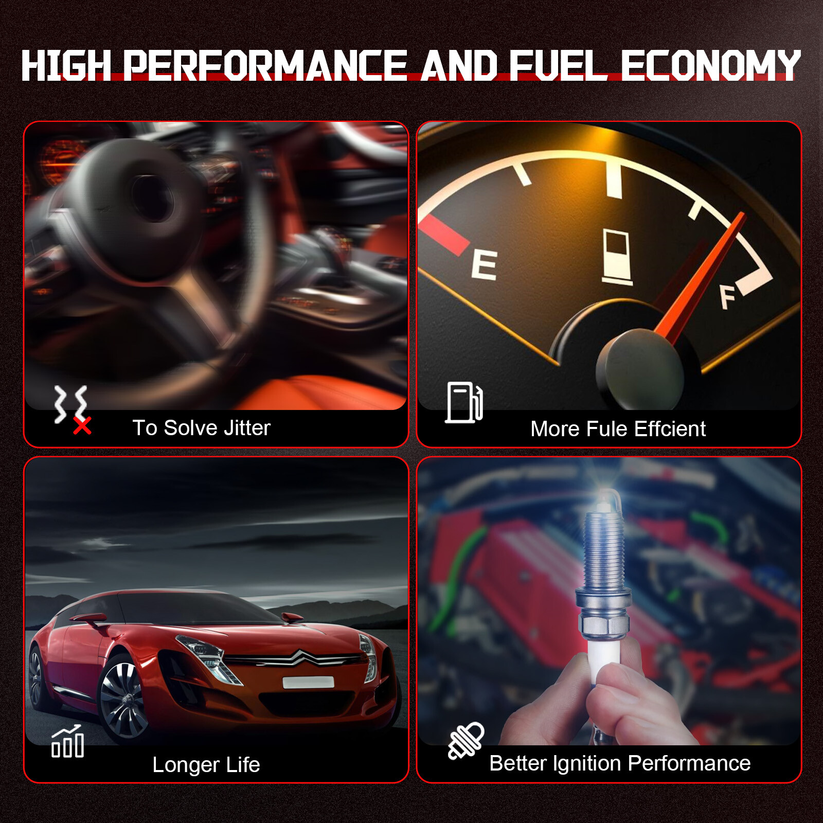 4X Ignition Coils & Spark Plugs For Suzuki Grand Vitara SX4 2006 2007 2008 2009