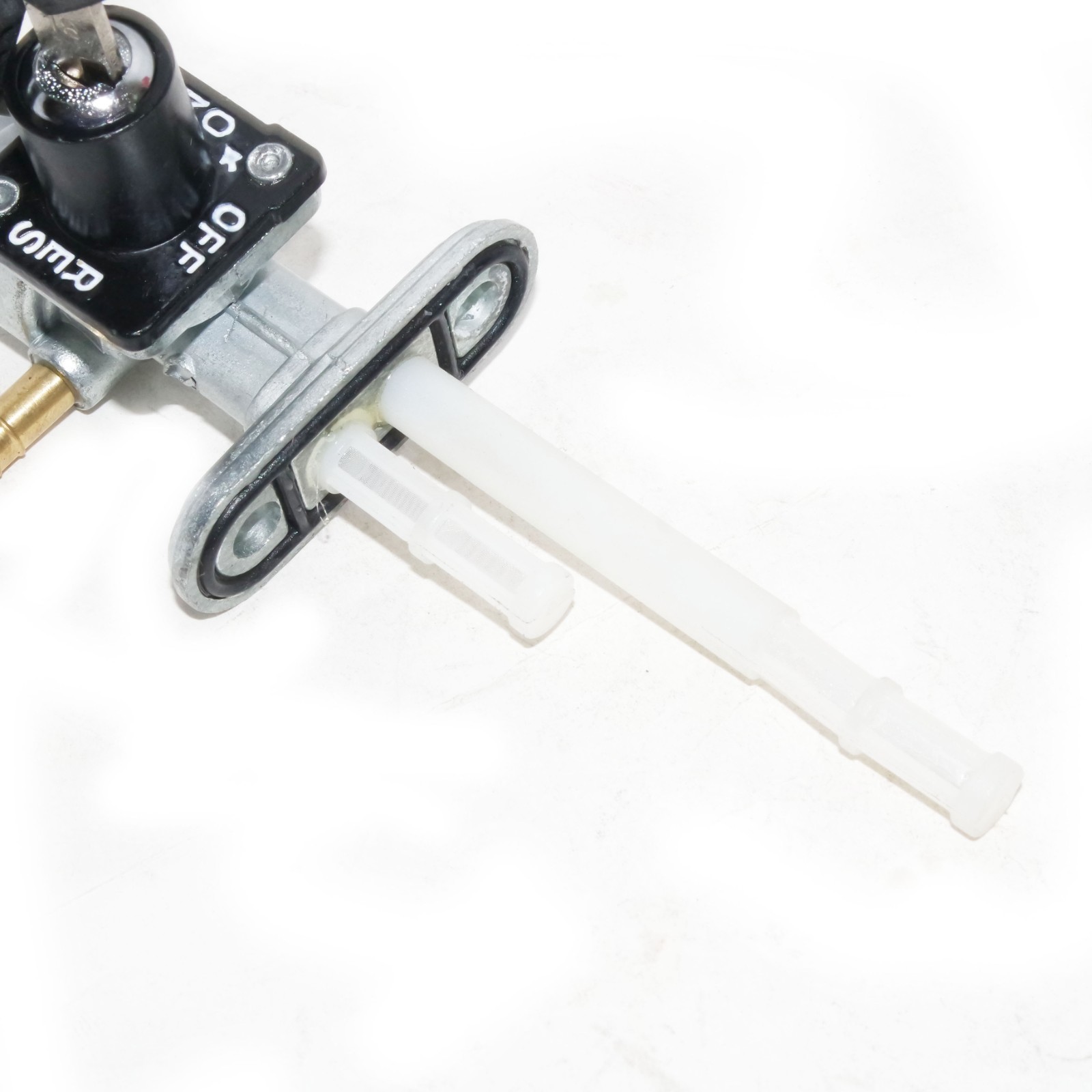 Lockable Gas Petrol Fuel Tap Petcock With 2 Keys For Bajaj Pulsar Boxer 