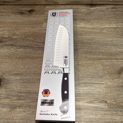 Cuisine Pro- Wolfgang Starke Santoku Knife 7  German Steel NWT