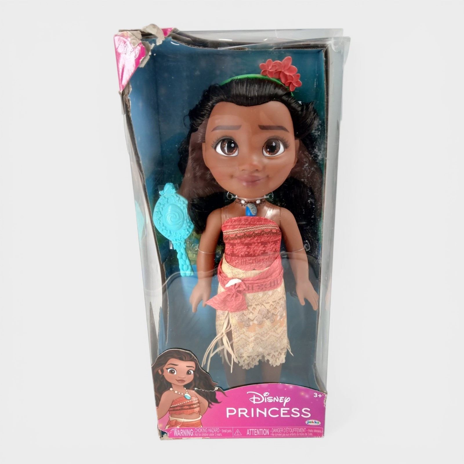 Jakks Pacific Disney Princess Moana Doll 14" Includes Removable Outfit & Headban