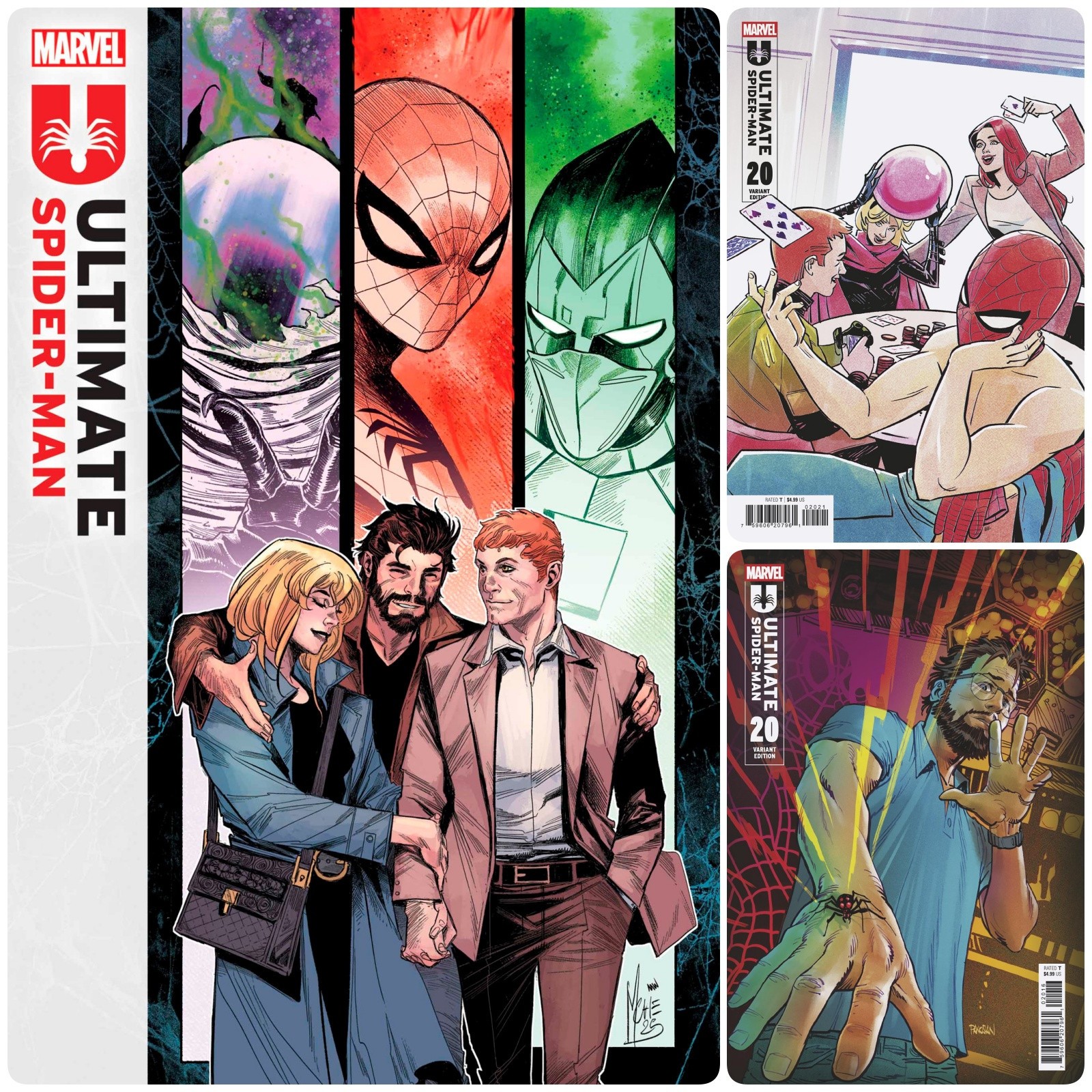 ULTIMATE SPIDER-MAN #20 **COVER SELECT** OPEN & [1:25] PRE