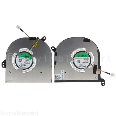 NEW CPU+GPU Cooling Fan For DELL XPS 15 9500 9510 Dell Precision 5550 009RK6