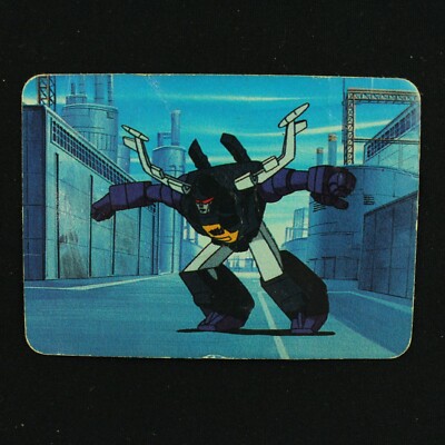 TRANSFORMER TRADING CARD - HASBRO - #189 SHRAPNEL TRANSFORMS