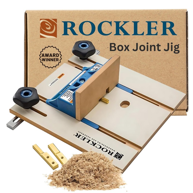Router Table Box Joint Jig - Finger Joint Indexing Keys