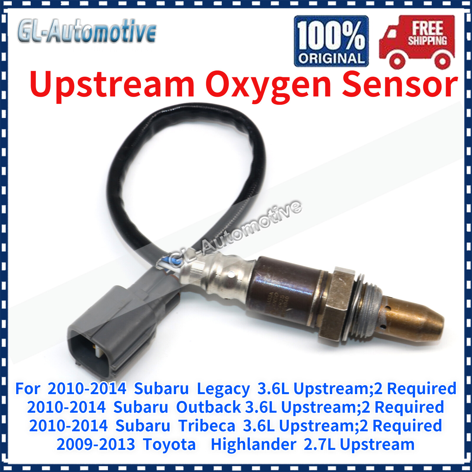 【na_tsu1420】矢崎 VVF1.6-2C 200m 234-9092 Oxygen Sensor 22641-AA53A for 10-14 Subaru Outback