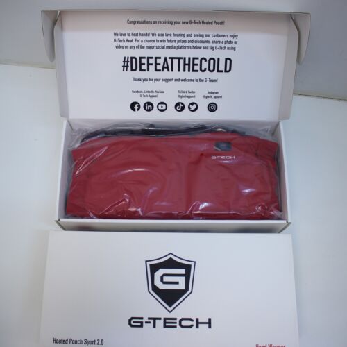 G-Tech Heated Sport Hand Warmer rechargable Pouch 2.0 - Choose your Color