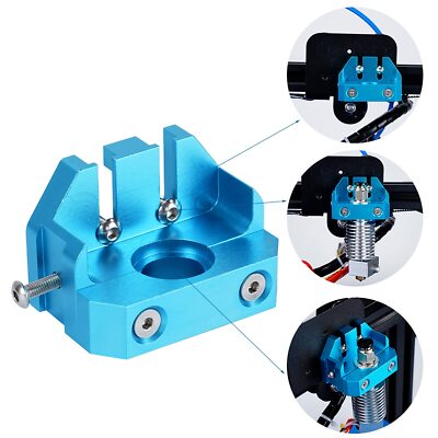 E3d V6 Volcano Compatible Multimount All Metal Mount Fixed Blocks For E3d Hotend
