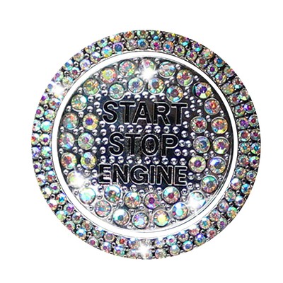 Car Engine One-button Start Button Decorative Cover Button Protective Cover
