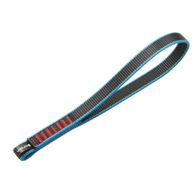 22kn Webbing Strap High Strength Protective Rock Climbing Short Webbing Blue