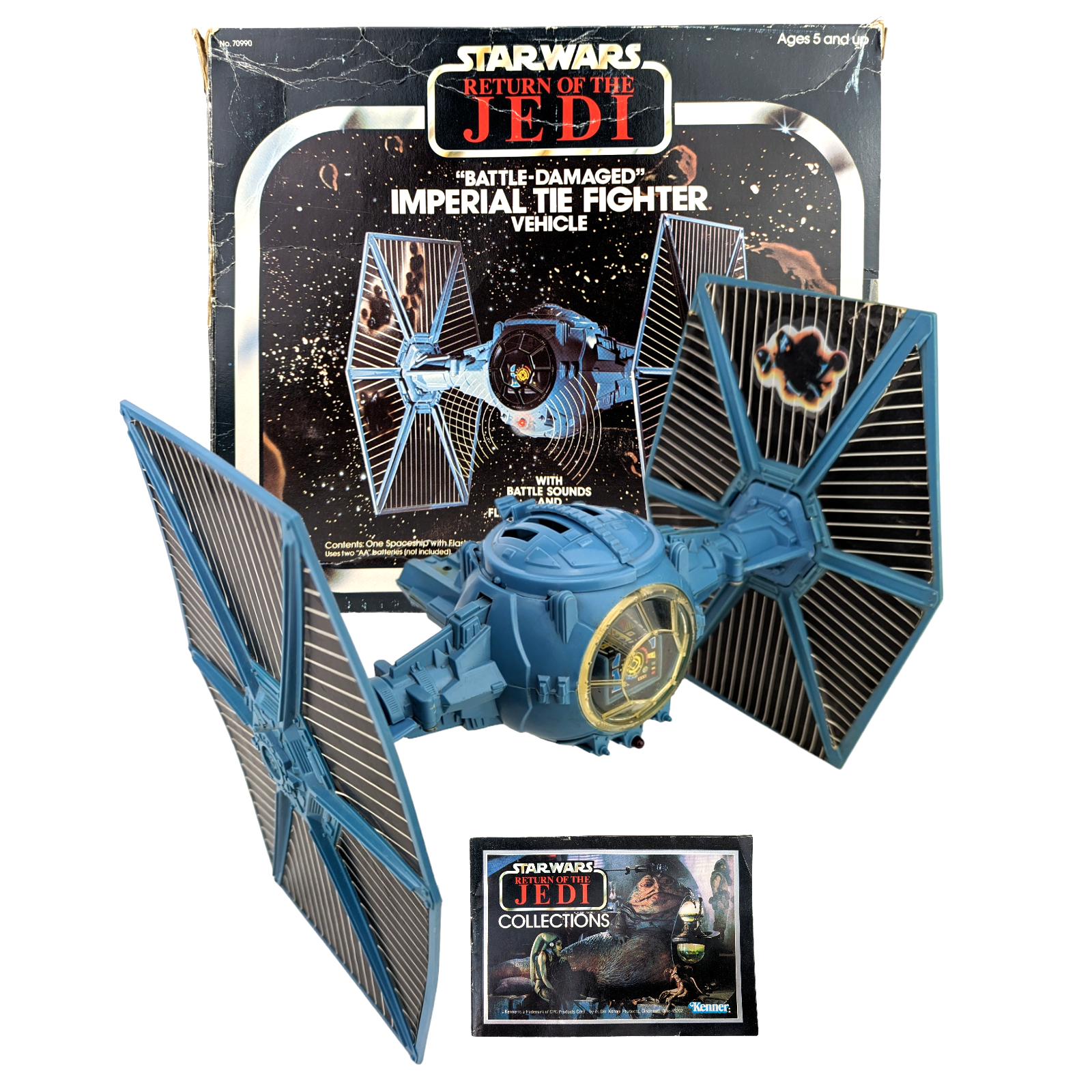 1978 Darth Vader's Tie Fighter Complete w/ Box Vintage Star