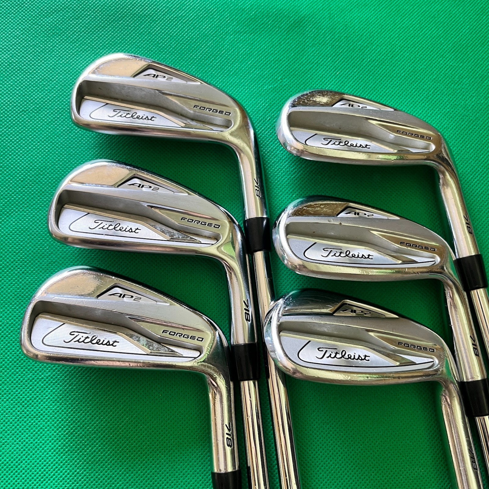Titleist 718 AP2(5～P)S200 Titleist AP2 718 Iron Set 6pcs 5-Pw Flex S Stiff Dynamic