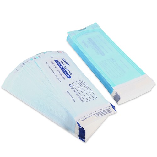 200pcs Dental Self-Sealing Sterilization Pouch Bags for Instrument Self-Seal Bag