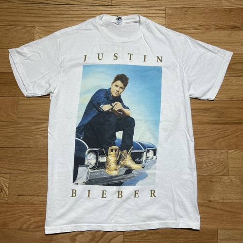 Justin Bieber Believe tour 2012-13 Tシャツ Justin Bieber Believe Tour 2012/2013 Concert Double Sided