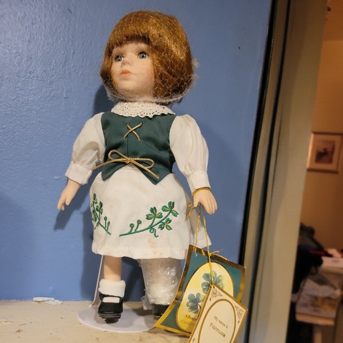 Shamrock Doll Collection Fionnuala St. Patrick's Day By Jean Tenna