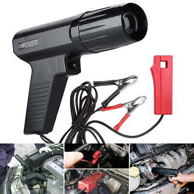 Ignition Timing Light 12V Strobe Lamp Inductive Petrol Engine Timing Gun US H9R7