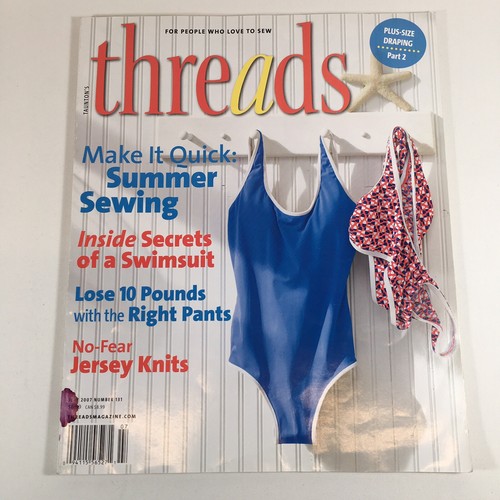 Lot of (5) Threads Magazines 2007 Jan Mar Jul Sep Nov 128 129 131 132 133