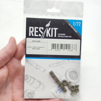 1/72 Reskit RS72-0266 Gloster Meteor Wheels Detail Set Brand New