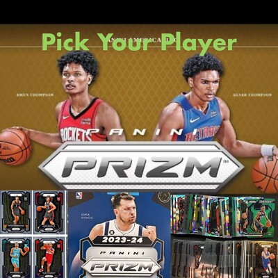 2023-24 Panini Prizm NBA - Pick Your Player - Rookie Inserts Prizm Parallels RC