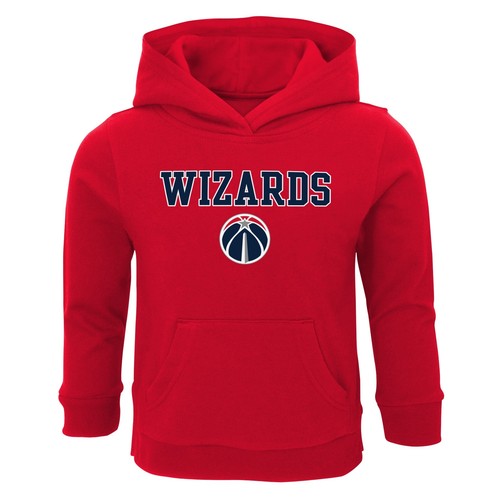 Outerstuff, флисовая толстовка с капюшоном для малышей Washington Wizards NBA, красная