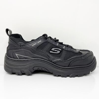 

Skechers Mens Burgin Sawda 200088 Черная повседневная обувь Кроссовки Размер 9, Черный, Burgin Sawda