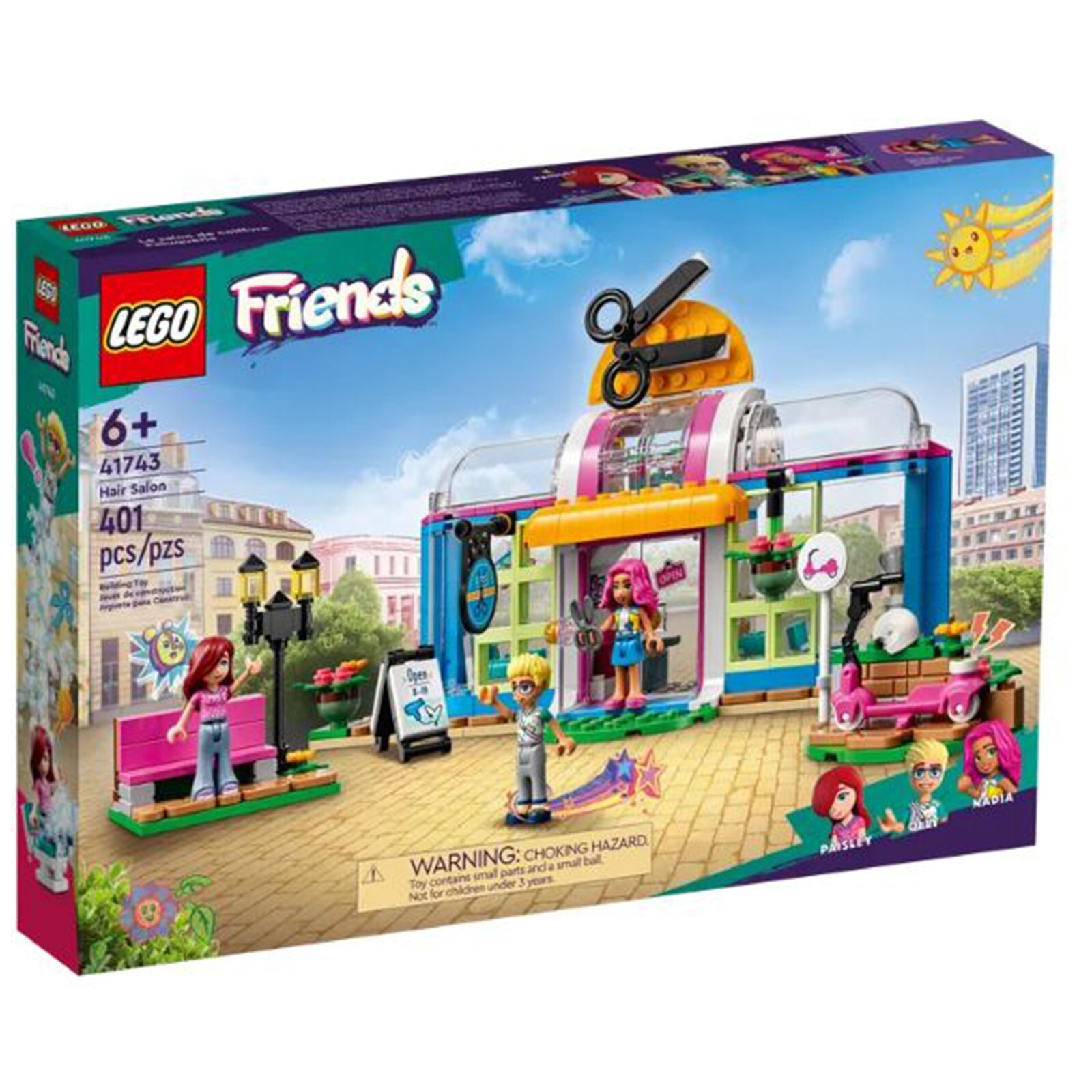 Строительный набор LEGO Friends для парикмахерской 41743 НОВЫЙ В НАЛИЧИИ