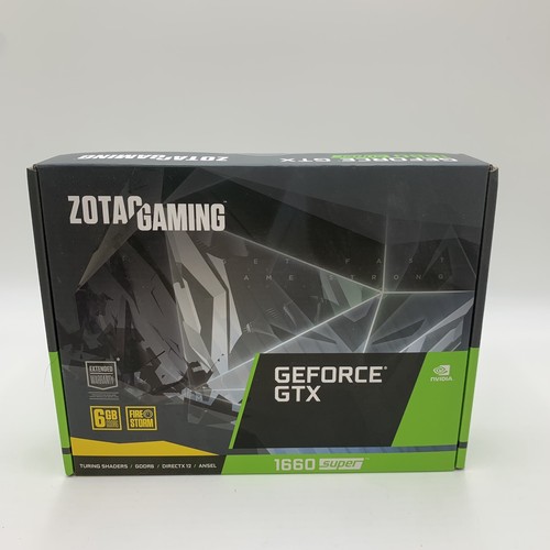 【ZOTAC】 GeForce GTX 1660 super 6GB ZOTAC GeForce GTX 1660 SUPER 6GB GDDR6 192-bit Gaming Video