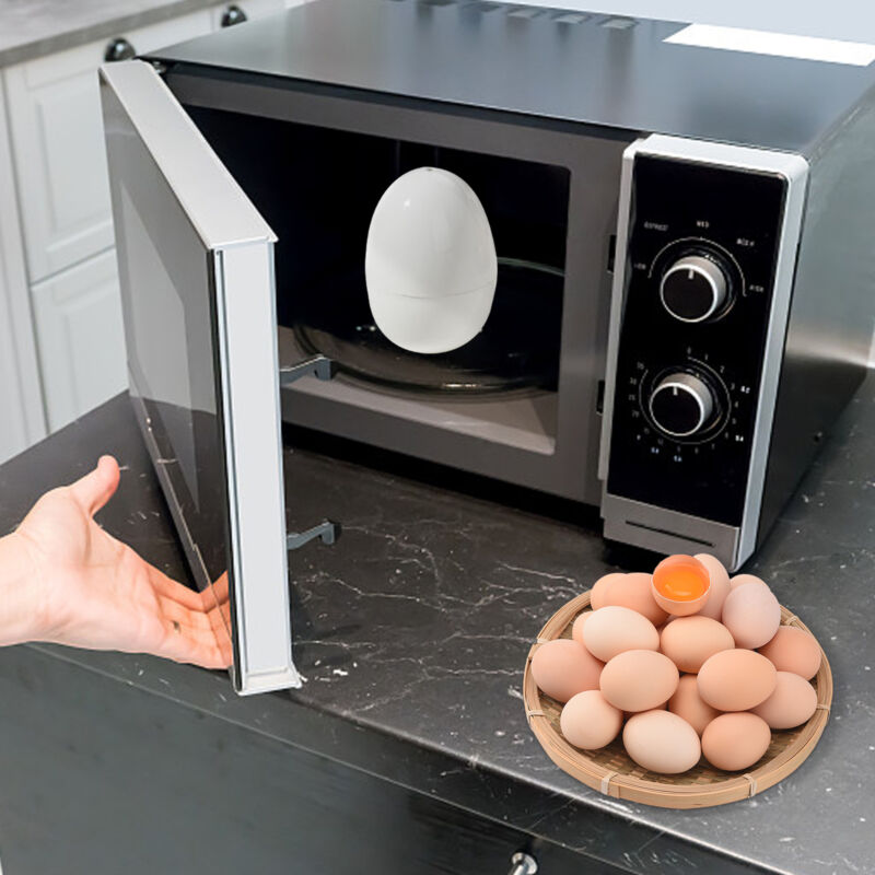 Safe Microwave Egg Boiler Cooker Ball Shape Steamer Kitchen Cook Tool