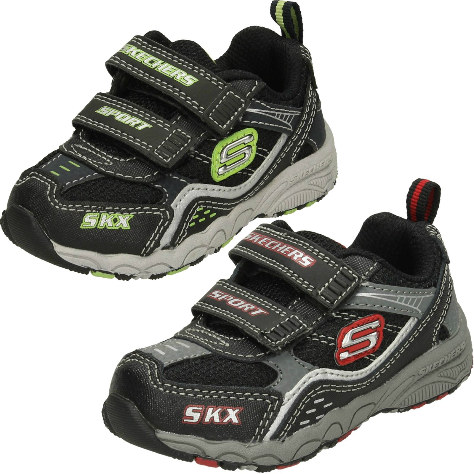 Boys SCOOTS BAMBOOZLE 95002 Riptape Strap Trainer By
