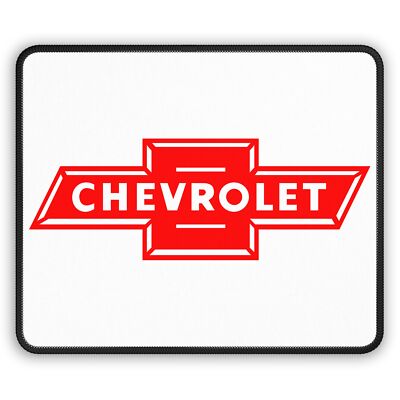 Chevrolet - Vintage Red Logo - Custom Design Premium Quality Mouse Pad