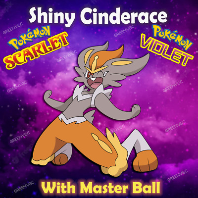Shiny Cinderace 6iv Battle Ready Libero Ability | Pokemon Scarlet and Violet
