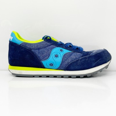 

Saucony Boys Jazz Original SC55550 Синие повседневные кроссовки Размер 1,5 м, Синий, Jazz Original