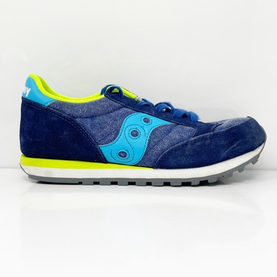 Saucony Boys Jazz Original SC55550 Синие повседневные кроссовки Размер 1,5 м