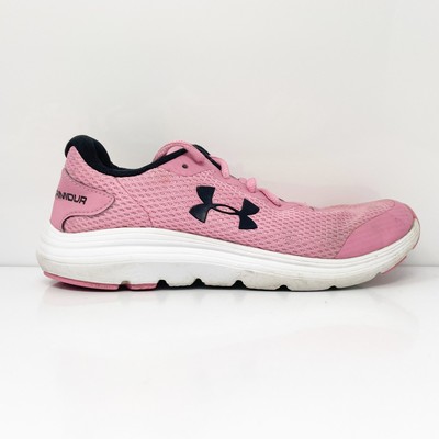

Кроссовки Under Armour Girls Surge 2 3022870-600 Розовые кроссовки Размер 4Y, Розовый, Surge 2