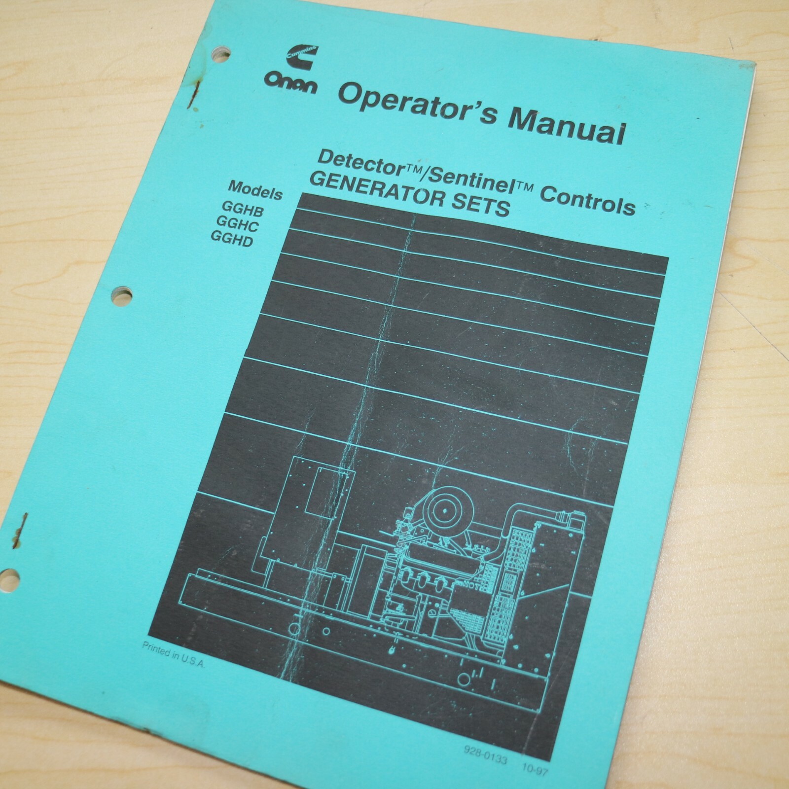 ONAN GGHB GGHC GGHD GENERATOR SET Owner Operator Operation Manual book guideのeBay公認海外通販｜セカイモン
