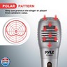 Pyle Professional Dynamic Microphone - 24-Pack Unidirectional Handheld Mic with Built-in Pop Filter, High Signal Output, 6.5 ft. XLR Audio Cable, Ideal for Stage, Karaoke and Studio Performances