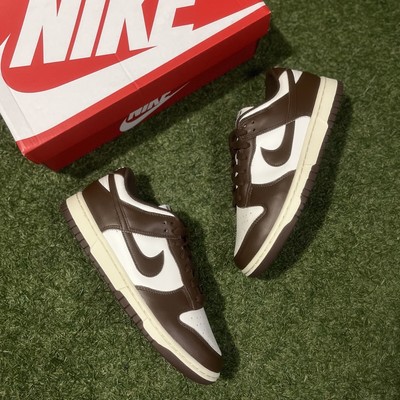 Size 9W - Nike Dunk Low Cacao Wow Mocha Brown White DD1503-124 Women's Sneakers