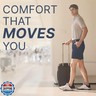 BLUE CHILL Men's Golf Dress Shorts Flat Front Hybrid 7 Inch Lightweight Quick Dry Chino Casual with Pockets Navy 34
