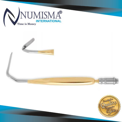 Aufricht Nasal Retractor With Fiber Optic Light Blade Width 8 mm, Length 20 cm