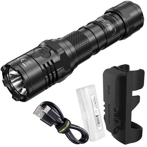 Тактический фонарь Nitecore - P20i, 1800 люмен, Быстрая зарядка, Стробоскоп Готов