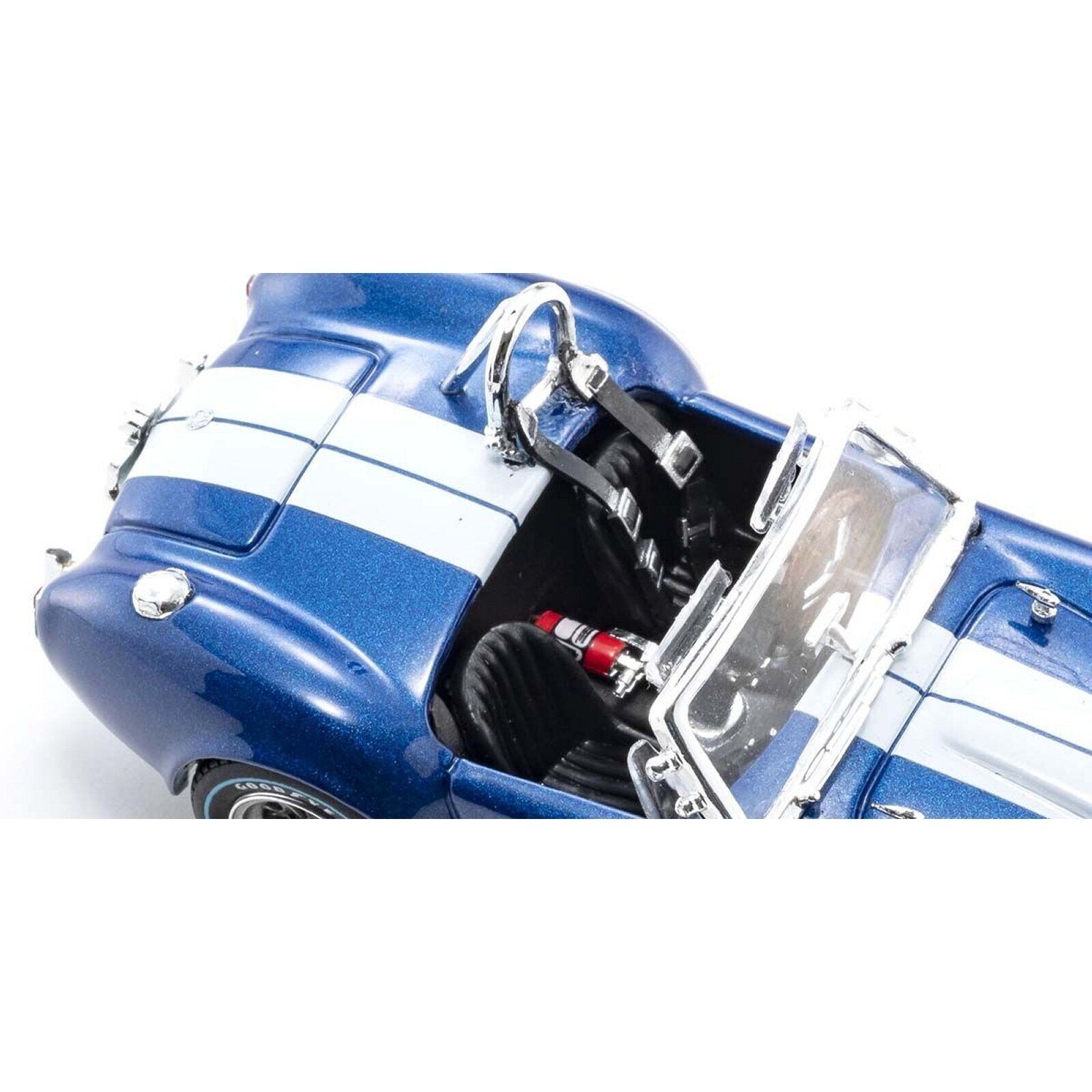 1/43 Shelby Cobra 427 S/C Spider Dark Blue W/ Stripe Model