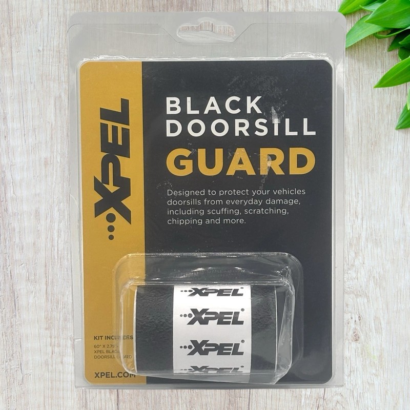 XPEL Black Universal Door Sill Guard (60