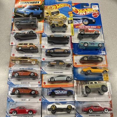 HOT WHEELS & matchbox, OVER THE YEARS MIXED ( LOT OF 20 )  GOOD MODELS Some Vtg