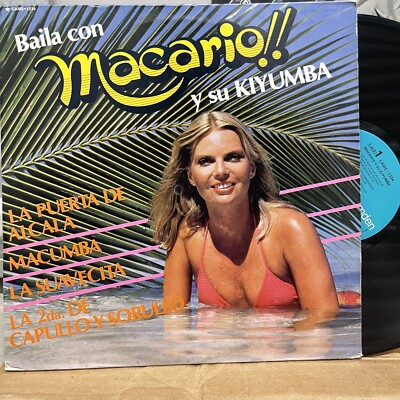 Macario Y Su Kiyumba   Baila Con RARE CUMBIA LP MEXICO 1987 plays great