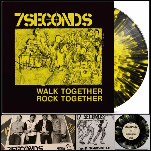 7 SECONDS Walk Together Rock Together Deluxe LP 7