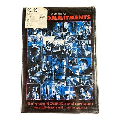 The Commitments (DVD, 1999) Robert Arkins, Michael Aherne New Sealed Alan Parker
