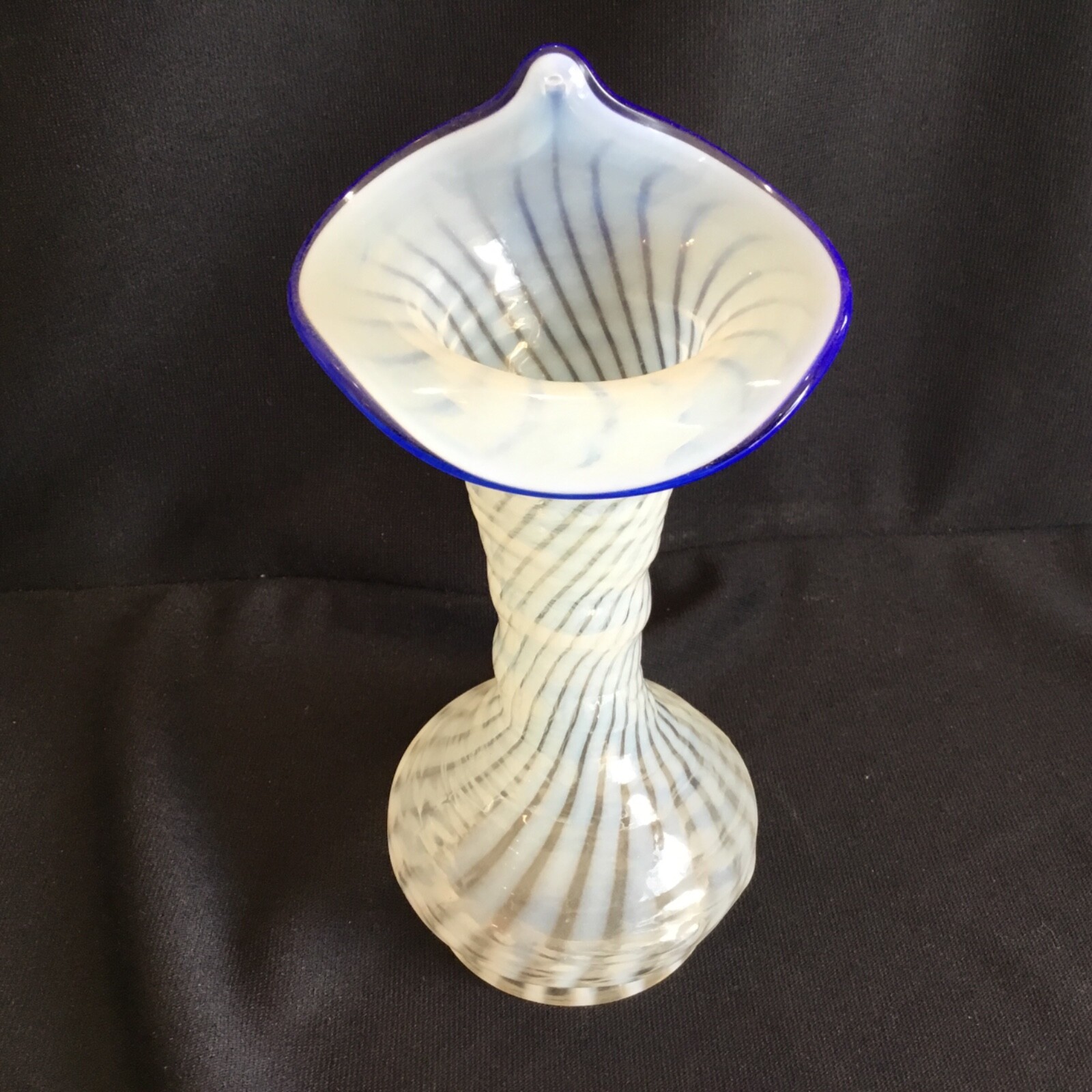 fenton opalescent ビンテージ ガラス製 花瓶 Vintage Fenton